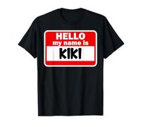 Kiki Hello My Name Is T-shirt personnalisé T-Shirt