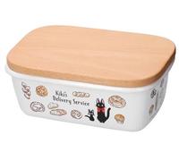 Skater ENBT5-A Enameled Butter Case, Wooden Lid, 16.9 FL oz (500 ML), Kiki's Delivery Service