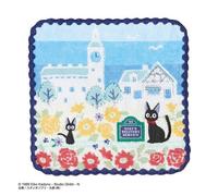 Kiki La Petite Sorciere - Rues De Paris - Mini Serviette 25x25cm