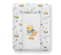 Kikido Matelas a Langer Bebe 50x70 - Canard - Matelas Table a Langer Lavable pour Changer le Couche - Matelas à Langer Bébé de Voyage Imperméable 70x50 - Universel