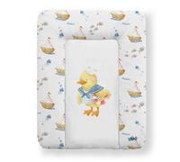 Kikido Matelas a Langer Bebe 50x70 Canard, Matelas Table a Langer Lavable pour Changer le Couche, Matelas à Langer Bébé Imperméable