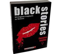 KIKIGAGNE Black Stories Femmes Fatales - Énigmes Tragiques et Histoires Authentiques - 2 Joueurs et Plus dès 16 Ans - Version Française