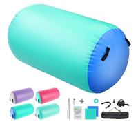 KIKILIVE Air Roller, Rouleau Barreau Gonflable avec Pompe à Air Électrique 600W, Tapis de Gymnastique, Rouleau de Yoga, Matelas de Piste pour la Gym, le Fitness, l'Entraînement à l'Équilibre