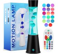 KIKILIVE Lampe Lumière Liquide, Lampe d'Ambiance LED avec 17 Couleurs et Télécommande. Pour Bureau, Décoration et Détente, Idéale pour Adultes et Enfants.