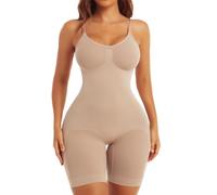 KIKIMINK Body sculptant élégant pour femme - Body gainant sans couture - Contrôle du ventre et des hanches