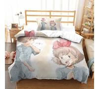 Kiki's Delivery Service Impression En D Parure De Couette Avec Fermeture Eclair Housse De Couette Respirante£¬Pour Tout Le Monde£¬Hayao Miyazaki Animate