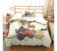 Kiki's Delivery Service Impression En D Parure De Couette Avec Fermeture Eclair Housse De Couette Respirante£¬Pour Tout Le Monde£¬Hayao Miyazaki Animate
