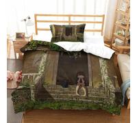 Kiki's Delivery Service Impression En D Sets De Housse De Avec Fermeture Eclair Couettes Hayao Miyazaki Animated Films Housse De Couette Microfibre £¬A