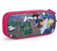Kiki's Delivery Service Trousse Mignonne À Fermeture Éclair Pour Stylos, Sac De Rangement Pour Étudiants, Boîte À Crayons, Organisateur De Pièces De Monnaie, Filles Et Garçons, Trousse Solide, Résista