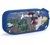 Kiki's Delivery Service Trousse Mignonne À Fermeture Éclair Pour Stylos, Sac De Rangement Pour Étudiants, Boîte À Crayons, Organisateur De Pièces De Monnaie, Filles Et Garçons, Trousse Solide, Résista