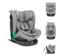 Kikka bo, siège enfant i-Roll i-Size (40-150cm) Isofix Rotation à 360 degrés, coloris:gris clair