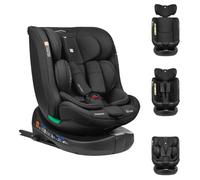 Kikka boo siège enfant i-Round i-Size (40-150cm) Isofix, rotation 360 degrés, coloris:noires