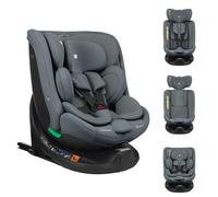 Kikka boo siège enfant i-Van i-Size 40-150 cm Isofix groupe 0+/1/2/3 appuie-tête, coloris:gris foncé