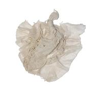 KIKKA MIA - 100% coton - Écharpe pour femme fabriquée en Italie - Foulard élégant accessoire écharpe de haute qualité fabriqué en Italie - teinte unie, beige, Taille unique