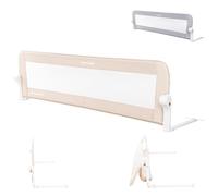 Kikkaboo, Barrière de lit I am safe 150 cm, pliable, 18 mois et, coloris:bronzer