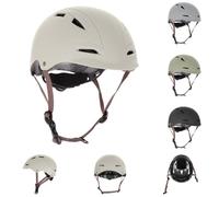 Kikkaboo, Casque de Protection pour Enfants 46-56 cm avec 9 Grandes Ouvertures, Coloris:Beige