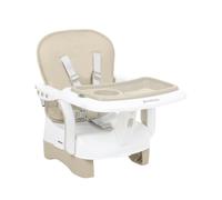 Kikkaboo chaise enfant siège d'appoint Chewy double plateau ceinture de sécurité, coloris:beige