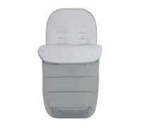 Kikkaboo chancelière Classic pour poussette polaire fermeture éclair hydrofuge, coloris:gris