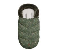 Kikkaboo chancelière pour poussette Luxury fourrure couverture de pied amovible, coloris:vert