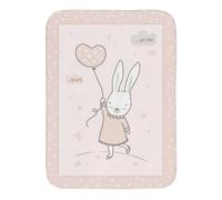 Kikkaboo Couverture bébé Super Soft 110 x 140 cm couverture bébé douillette en polaire, coloris:rose