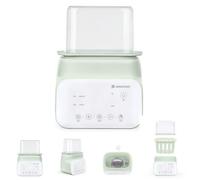Kikkaboo Double chauffe-biberon Handy 4 en 1 Chauffage Stérilisation Veilleuse, coloris: