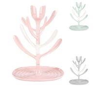 Kikkaboo Egouttoir pour biberons Tulipe pour 8 biberons, gobelets, accessoires, coloris:rose