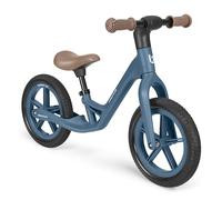 KikkaBoo Magnus Draisienne pour Enfants 3-6 Ans, Cadre Léger en Fibre de Verre, Selle Réglable, Poignées Antidérapantes, Roues PU Résistantes, Bleu