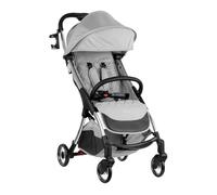 Kikkaboo Poussette Cloe jusqu'à 22 kg Cadre en aluminium pliable Porte-gobelet Couleur : gris/gris clair