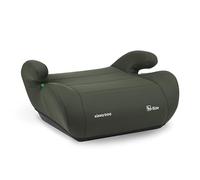 KikkaBoo Rehausseur Voiture Enfant i-UP, i-Size, 125-150 cm, Groupe 3, 7-12 Ans, 22-36 kg, Installation Ceinture de Sécurité, Léger et Compact, Vert militaire