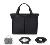 Kikkaboo, Sac à langer Brielle, clips de fixation, imperméable, bandoulière, coloris:noires