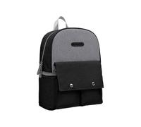 Kikkaboo Sac à langer Nia Sac à dos, ouverture zippée, plusieurs compartiments, coloris:noires