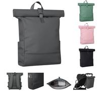 Kikkaboo Sac langer Jayden Sac à dos longueur poignée réglable fermeture éclair, coloris:gris