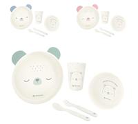 Kikkaboo Set vaisselle enfants Bear with me 5 pièces motif animal bol couverts, coloris:verdoyant