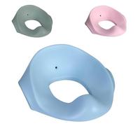 Kikkaboo siège de toilette Flipper, forme anatomique, poignées latérales, coloris:bleu