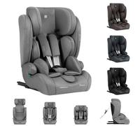Kikkaboo, siège enfant i-Cross i-Size (76-150cm) Isofix Top Tether appui-tête, coloris:gris