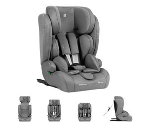 Kikkaboo, siège enfant i-Cross i-Size (76-150cm) Isofix Top Tether appui-tête, coloris:gris