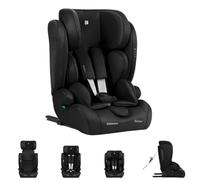 Kikkaboo, siège enfant i-Cross i-Size (76-150cm) Isofix Top Tether appui-tête, coloris:noires