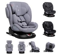 Kikkaboo siège enfant i-Felix i-Size (40-150cm) Isofix rotation 360 degrés, coloris:gris clair