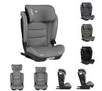 Kikkaboo siège enfant i-Scout i-Size (100-150 cm) appui-tête réglable, Isofix, coloris:gris clair