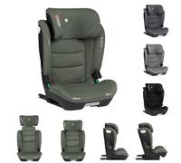 Kikkaboo siège enfant i-Scout i-Size (100-150 cm) appui-tête réglable, Isofix, coloris:verdoyant