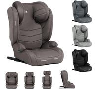 Kikkaboo siège enfant i-Stand i-Size (100-150 cm) groupe 2/3, réglable, Isofix, coloris:brunir