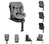 Kikkaboo siège enfant i-Twist i-Size (40-150 cm) groupe 0+/1/2/3 jambe de force, coloris:gris clair