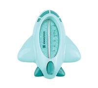 Kikkaboo Thermomètre à eau avion, thermomètre de bain un bain en toute sécurité, coloris:turquoise