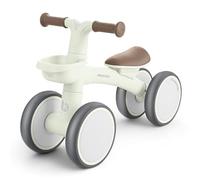 KikkaBoo Vélo sans pédales ZIPI pour bébé de 1 à 3 Ans, vélo d'équilibre, vélo avec Panier, réglable, Jouet pour Enfants, Cadeau bébé, Menthe