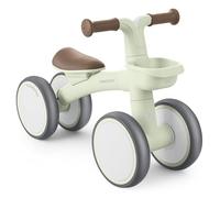 KikkaBoo ZIPI Draisienne Bébé 1 an à 3 Ans, Vélo sans Pédales Évolutif avec Panier, Siège Réglable, Jouet d'Équilibre Enfant, Cadeau Premier Âge Garçon ou Fille, Menthe