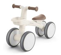 KikkaBoo Zipi Vélo sans pédales de 1 à 3 Ans Ride on Draisienne avec Panier réglable Jouet pour Enfant Cadeau pour bébé Beige