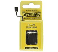 Kikkerland Boîte à Musique à manivelle sous-Marine Jaune
