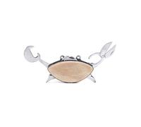 Kikkerland Crab Beechwood Multi-Tool - Mini Scissor, Bottle Opener, Screwdriver, Can Opener, Mini Knife & Rope Saw