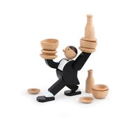 Kikkerland Dont Tip The Waiter Stacking Game