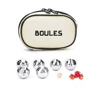 KIKKERLAND- Jeux de Cartes-Ensemble de Boules Petit, GG80-S, Gris